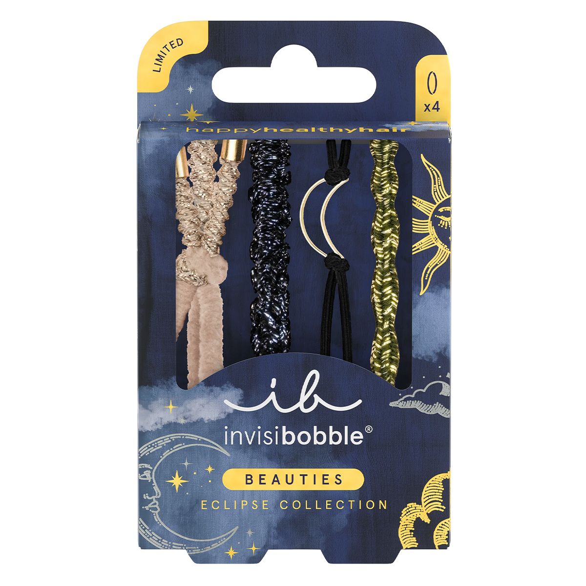 Invisibobble skønheder eclipse shadowshine 4 stk.