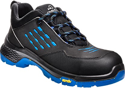 Emma safety footwear emma werkschoen crossforce d laag s3 | zwart blauw | maat 41 - 8715316154423