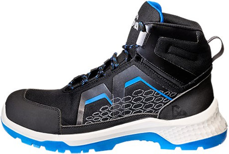 Emma safety footwear emma werkschoen crossforce fly d hoog s3 | zwart blauw | maat 38 - 8715316154096