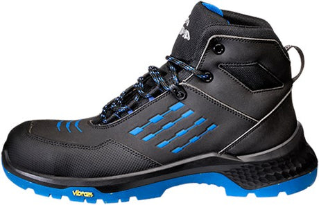 Emma safety footwear emma werkschoen crossforce xd hoog s3 | zwart blauw | maat 42 - 8715316154881
