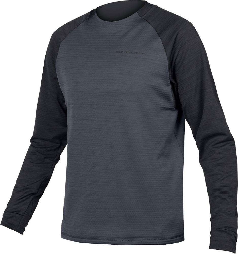 Endura singletrack fleece - mtb langærmet jersey