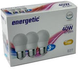 Enzo energitc bullet e27 5,6w mat 3-pak