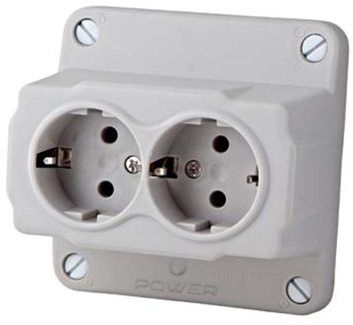 Enzo abl låg kabelboks uni abl dobbelt toilet - 4047870