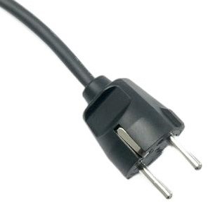 Enzo enhedsledning nn 1 mtr 155g sort 1066700