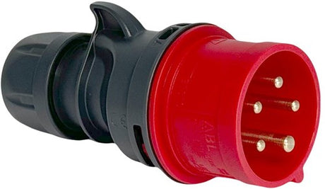 Enzo cee 5p 16a 400v stik rød 6315156