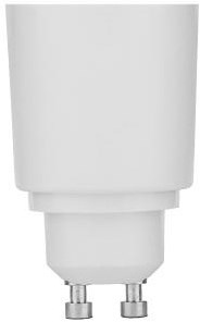 Enzo entac lampeholder adapter gu10 til e27 6070040