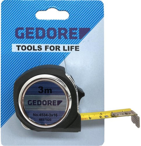 Gedore målebånd, 3 m (4534-3x13) - 6697920