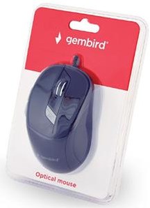 Enzo Gembird optisk mus USB sort design 9510012
