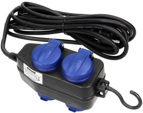 Ngk enzo haoppeling sort ip44 h05 3x1,5qmm 5m 4v med ventil | gummisnor 6871980