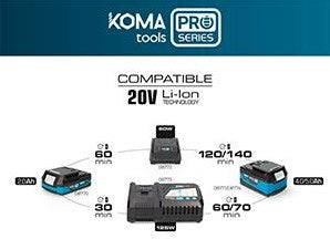 Koma tools accu bladblazer zuiger | 20v | zonder accu - 6490180