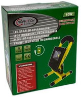 Enzo led byggelampe 10w oplaadbaar op statief 4000k ip65 - 5017682