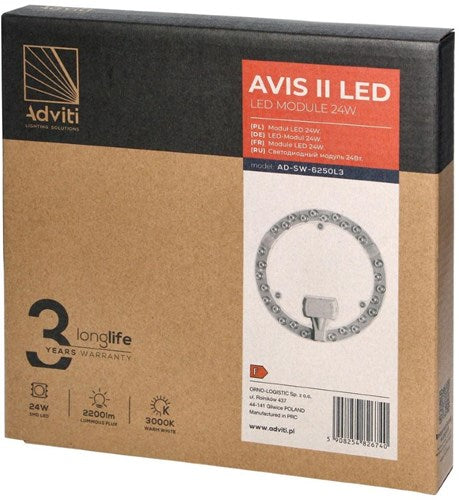 Enzo LED magnet modul | 230v | 24w | 3000k - led9124