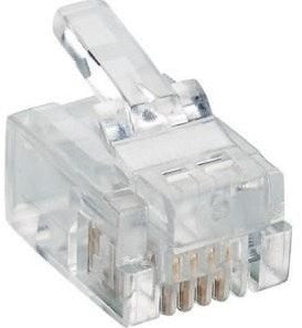 Enzo modulært stik 6p 4c rj11 pr stk 2575188