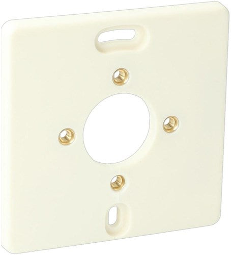 Enzo monteringsplade 1-vejs creme 4050730