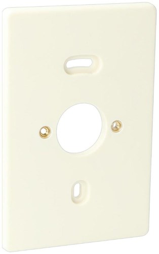 Enzo monteringsplade 2-vejs creme 4050740