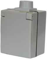Enzo perilex overflademonteret fatning | 16a | swd | grå | abl 2441860 - 4052965