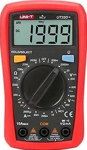 Enzo professionelt multimeter digital ut33d - 6420312