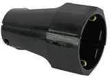 Enzo jordet hunstik sort kobling 6141600