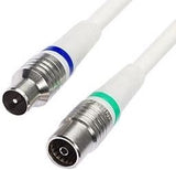 Enzo technetics koaksialforbindelseskabel 1,5m komplet upakket - 2081010