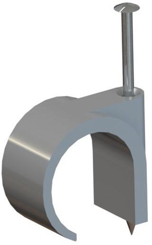 Enzo universal negleklemme 11 15mm grå 4113272
