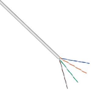Enzo utp cat6 boks 305m grå fleksibel - 1381534