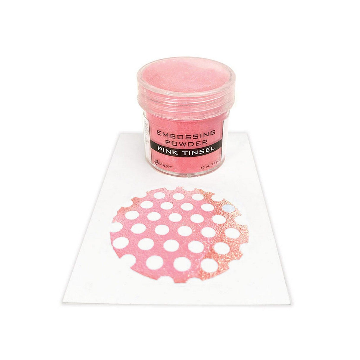 Ranger ink ranger • prægningspulver pink tinsel