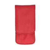 Erbe solingen 3-delt manicure-etui med trykknapper, rød (erbe9014)