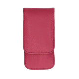Erbe solingen 3-delt manicure taske med trykknapper lukning fuchsia (erbe9079)