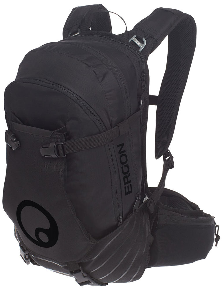 Ergon rygsæk BA3 e -beskyttelse - sort - enduro all -mountain - 17l - 1060g