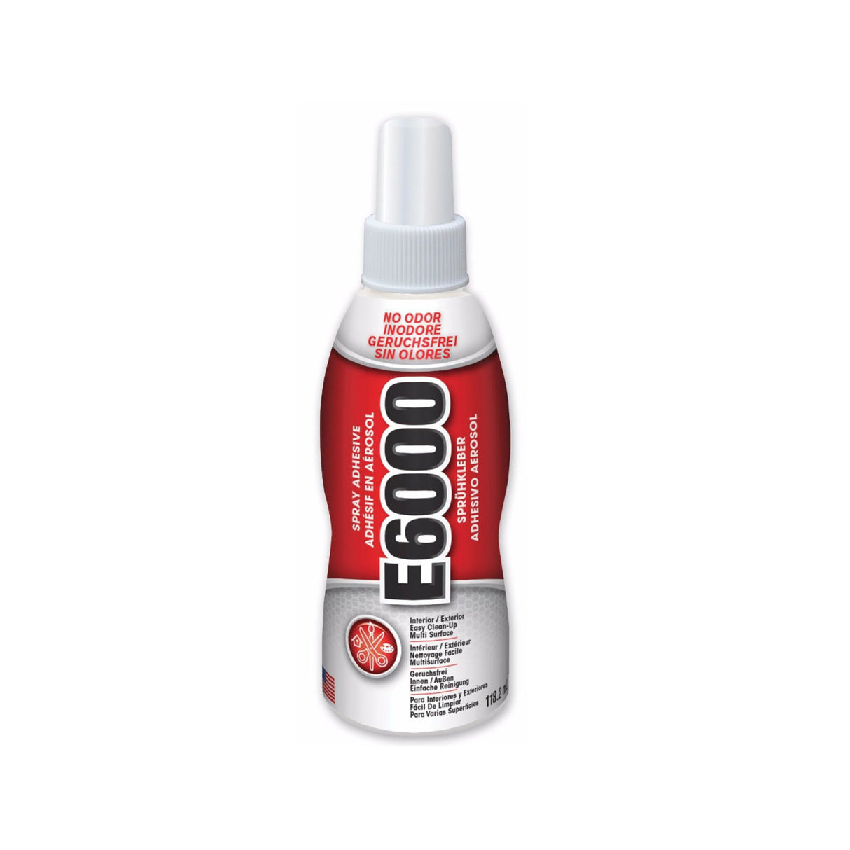 E6000 • spraylim gennemsigtig 118,2ml
