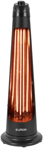 Eurom q-tower 1200 elektrische terrasverwarmer | 1200 w - 335651