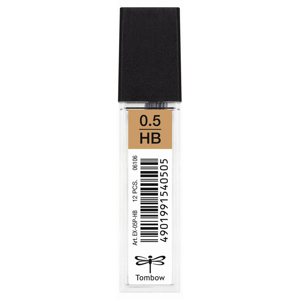 Tombow • refill til monograf blyant ø0,5mm hårdhed hb 12stk