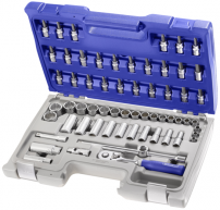 Expert by facom fatninger og fittings 3 8 | 61 dele | i kuffert | e031806 - e031806