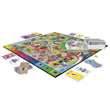 Hasbro livssti - familiebrætspil for 2 til 4 spillere - indendørs spil for børn fra 8 år - pinde i 6 farver