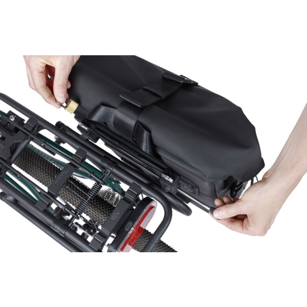 Basil Mik Side Lockpin, sort, til bagageholder