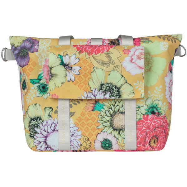 Basil Bloom Field Bicycle Håndtaske - Holdbar, kompakt, gul