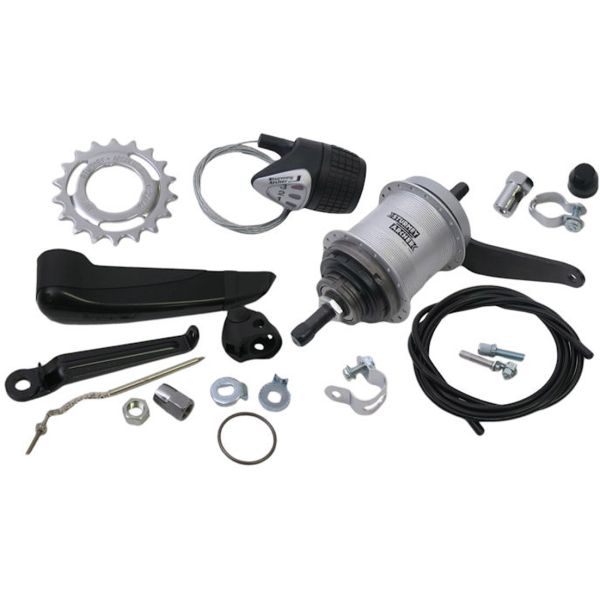 Sturmey Archer gearnav 3-trins AWC-coasterbremse - komplet med justering