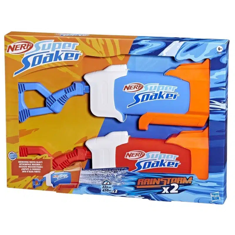 Hasbro nerf super soaker rainstorm 2-pak