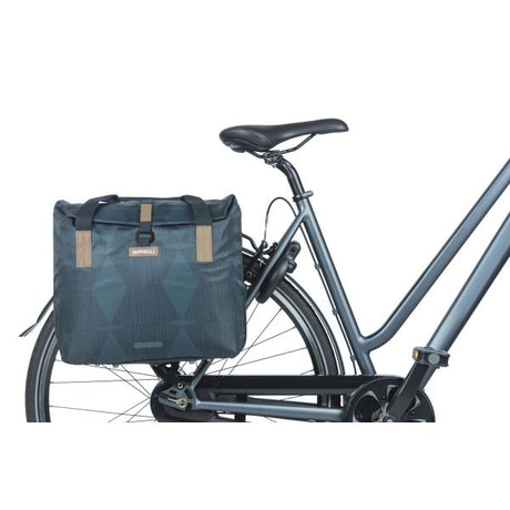 Basil Elegance Bicycle Shopper, Vælg Green, Unisex, Stadfiets, Estate Blue