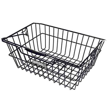 Basil Cairo Luxury - Bicycle Basket - På bagsiden - Sort
