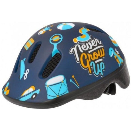 Polisport Kinderhelm Toys. Størrelse: XXS (44 48 cm), Farve: Blauww Mat