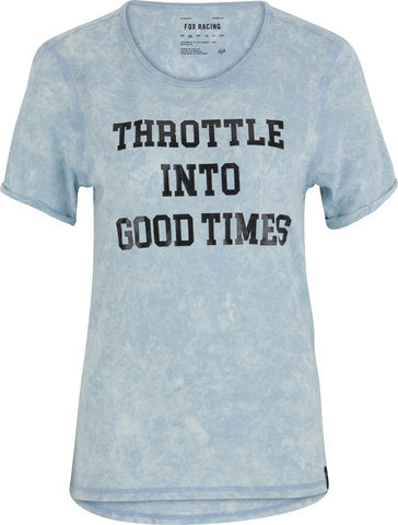 Rævehoved t-shirt med gasspjæld til kvinder