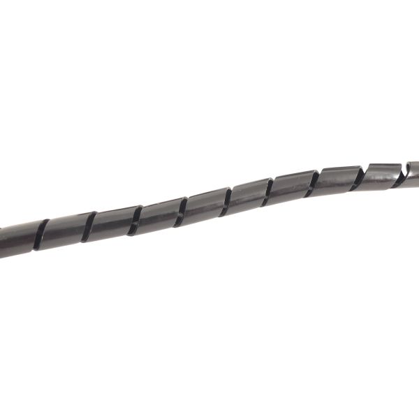 Bofix Cable FrameBeschermer Spiral - 8mm 10 meter - Sort
