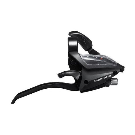 Shimano skifter (højre) med bremsegreb 8 gear st-ef500-4 - 4 fingre - sort