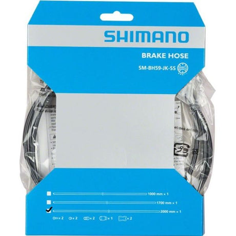 Shimano bremsleitung sm-bh59 br.line shim.sm-bh59 2000mm bl.kortbar