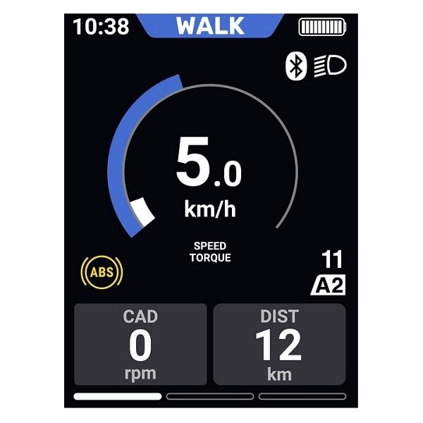 Shimano steps viser sc-en610 farve 2. generation
