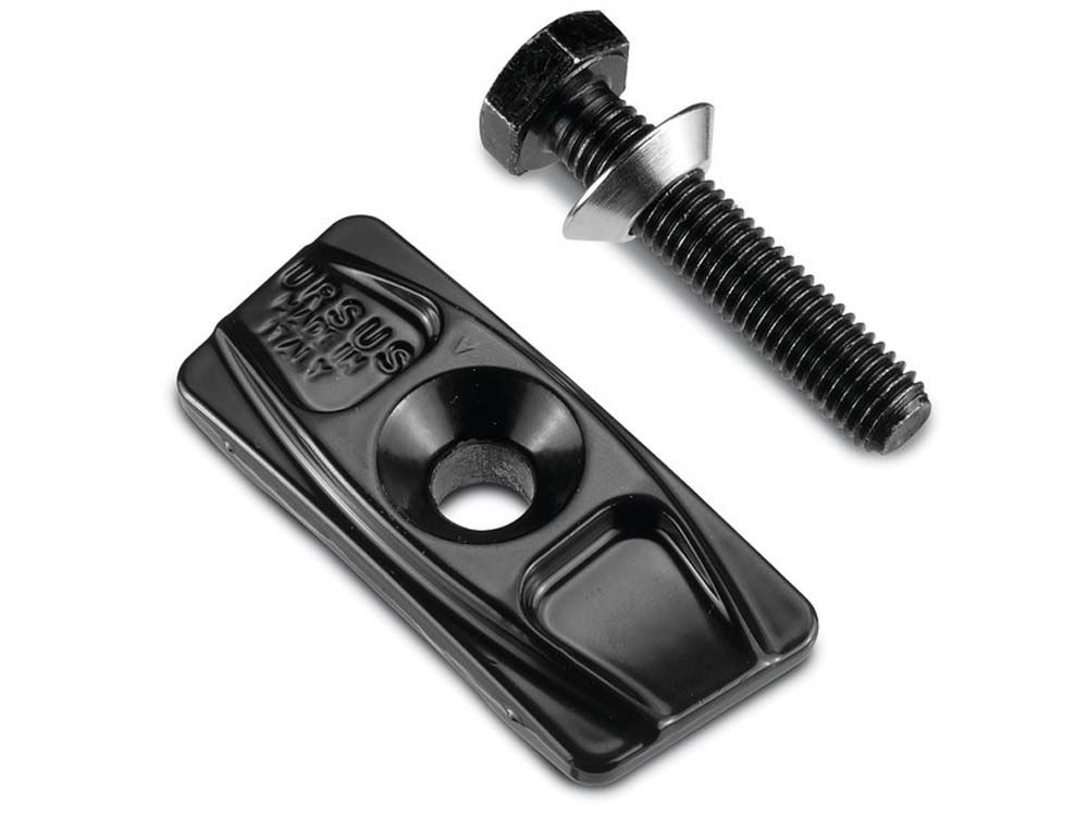 Ursus topplade med bolt m10x75 med sort konisk ring