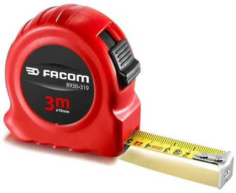 Facom abs målebånd 3 meter | 893b.319 - 893b.319pb