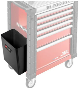 Facom affaldsspand 25l - jet.la5-2 - jet.la5-2
