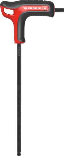 Facom unbrakonøgler 6 side, T-formet ergo kuglehoved 6mm